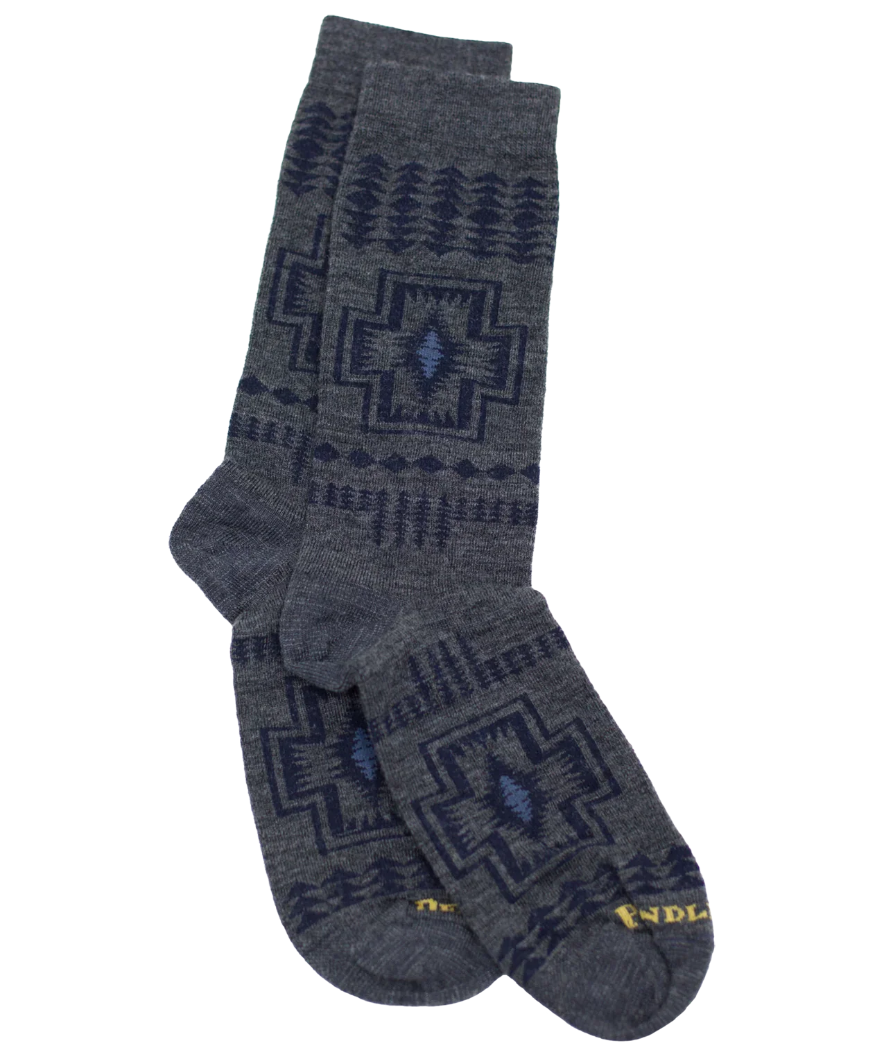 PENDLETON HARDING CREW: GREY / LG