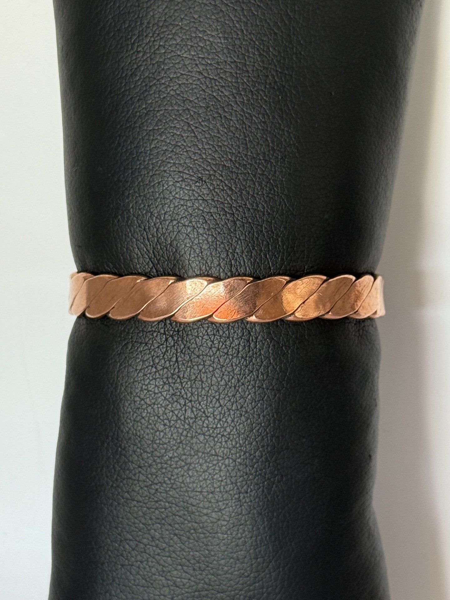 Twisted Copper Cuff Bracelet