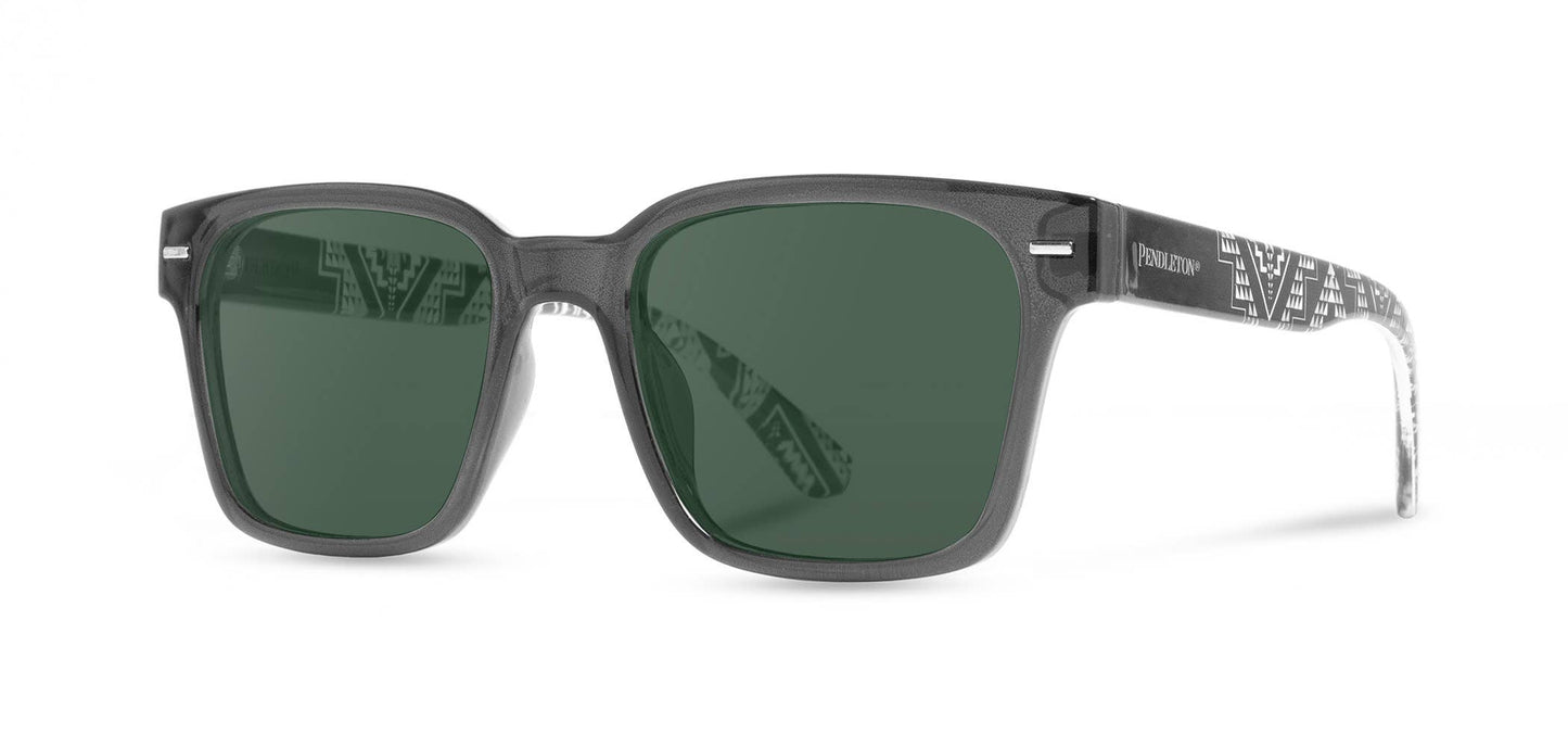 Pendleton Sunglasses - Coby: Grey Crystal / Oxbow: G15 Polarized
