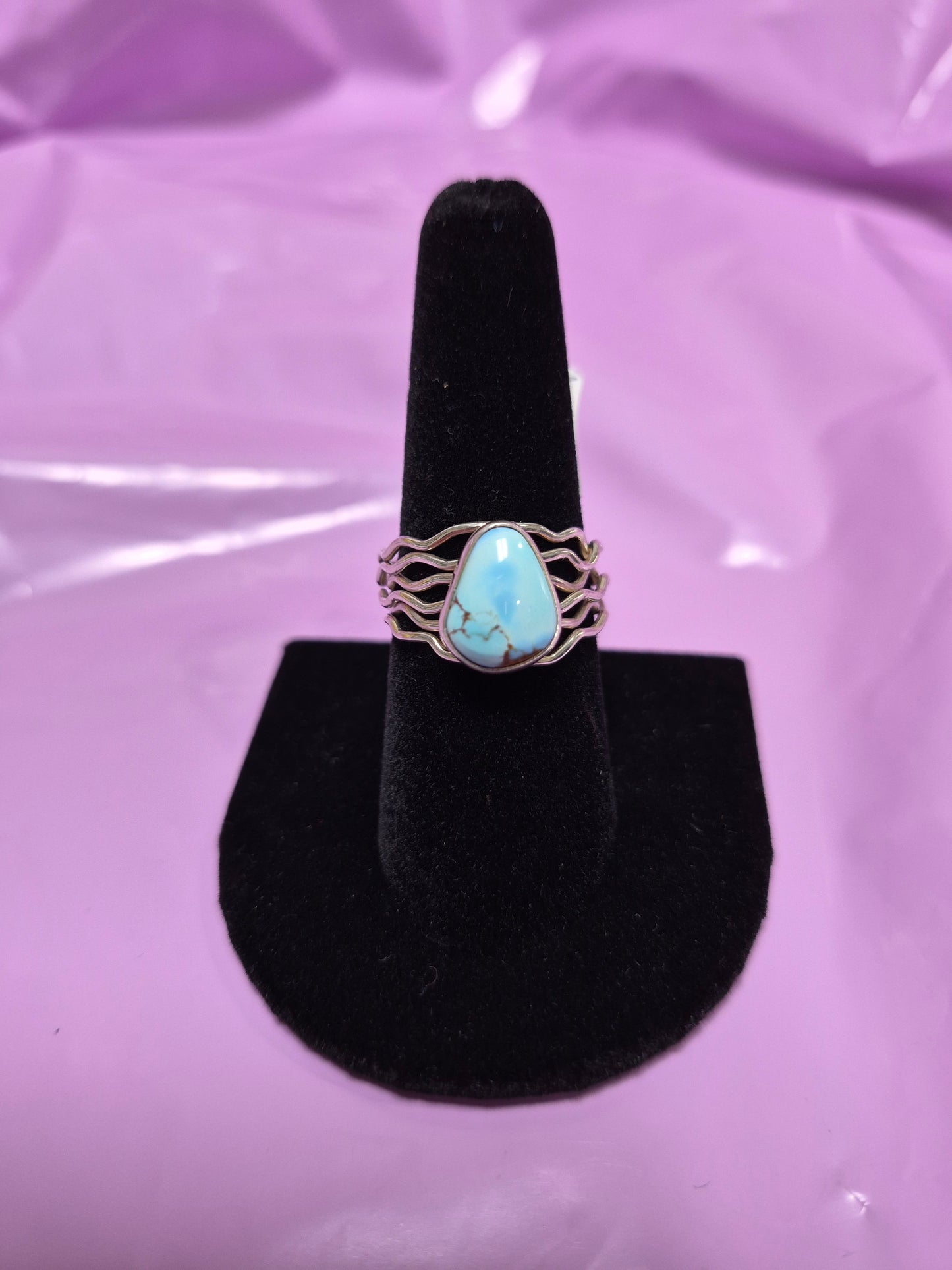 Golden Hills Turquoise & Sterling Silver ring