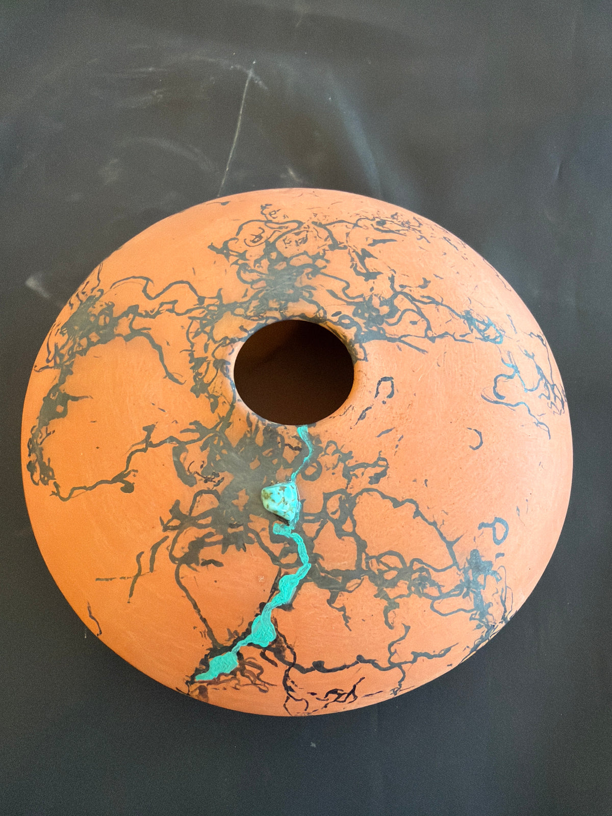 Horsehair Pottery- White Antelope