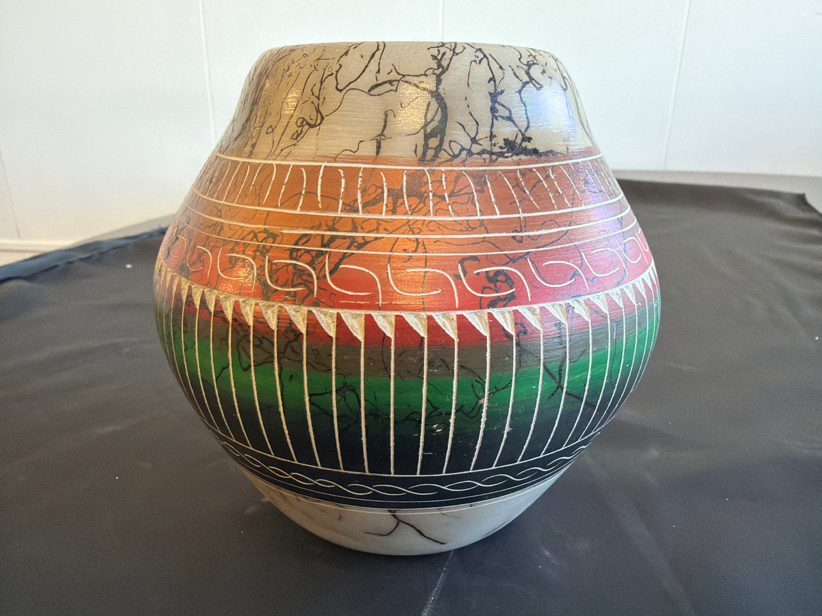 Horsehair Pottery