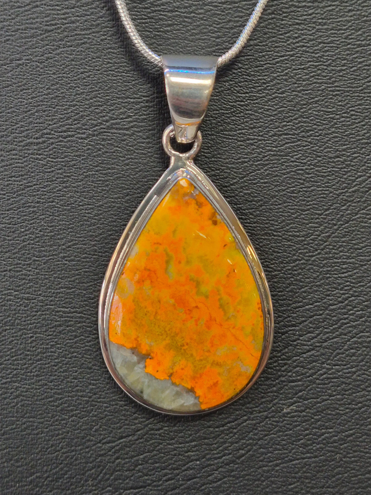 Bumblebee Jasper SS Pendant