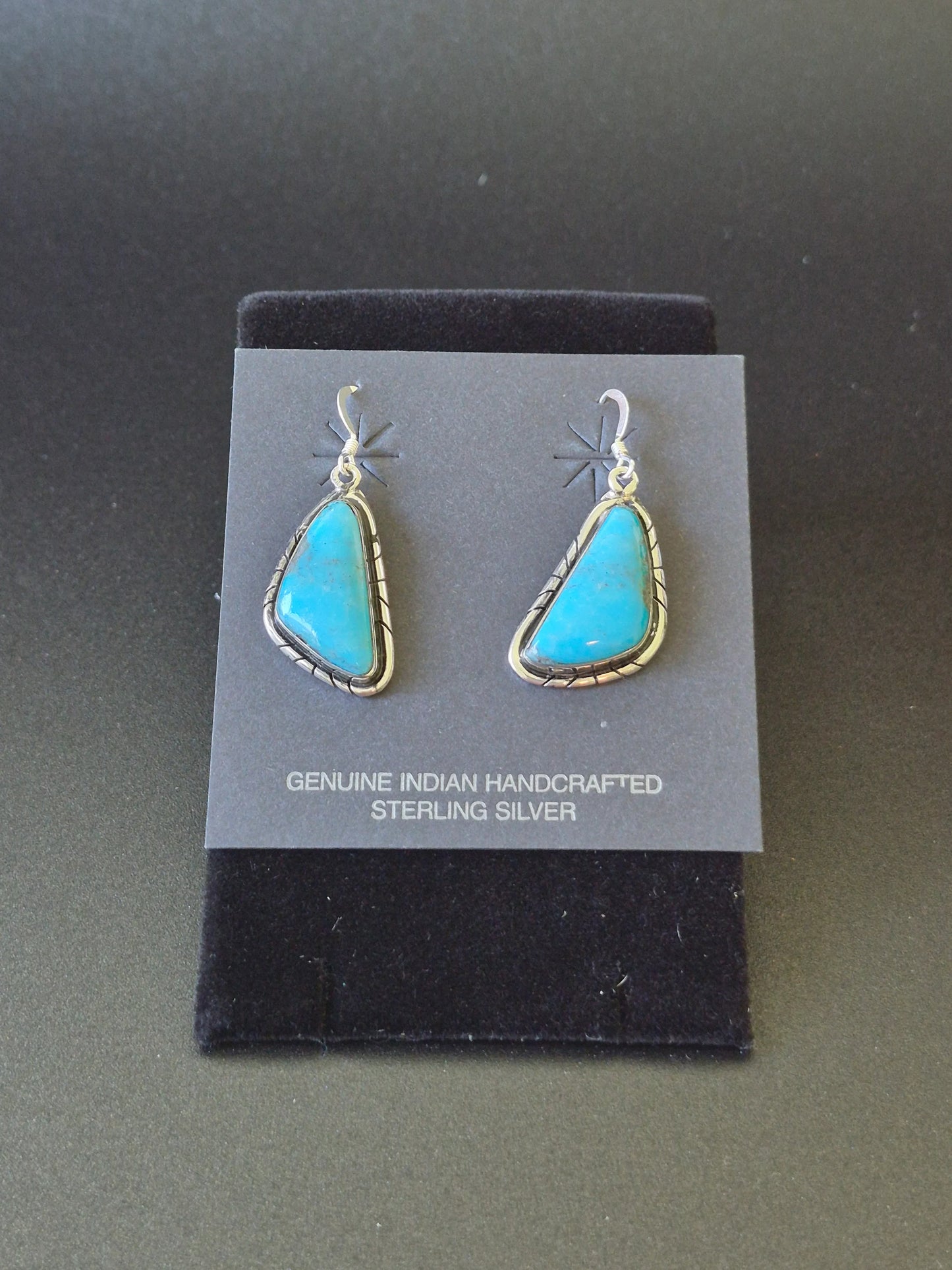 Turquoise & Sterling Silver Earrings
