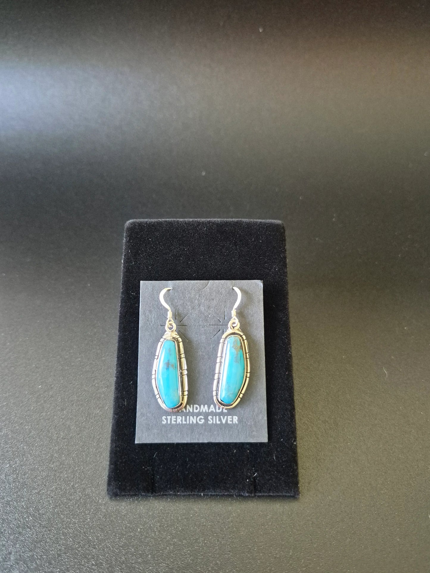 Turquoise & Sterling Silver Earrings