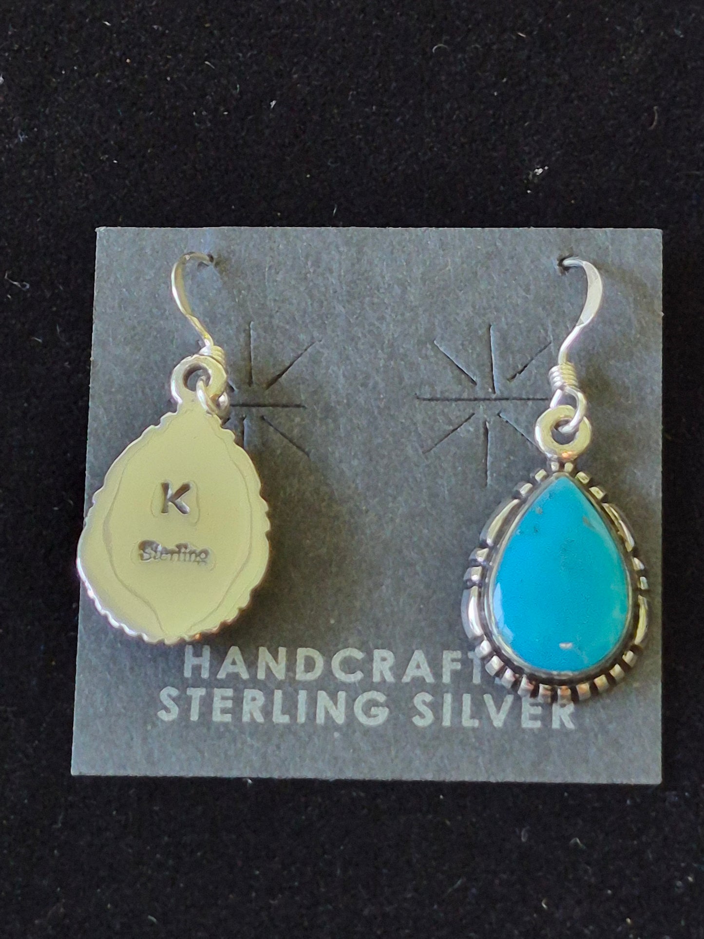 Sterling Silver &Turquoise Earrings