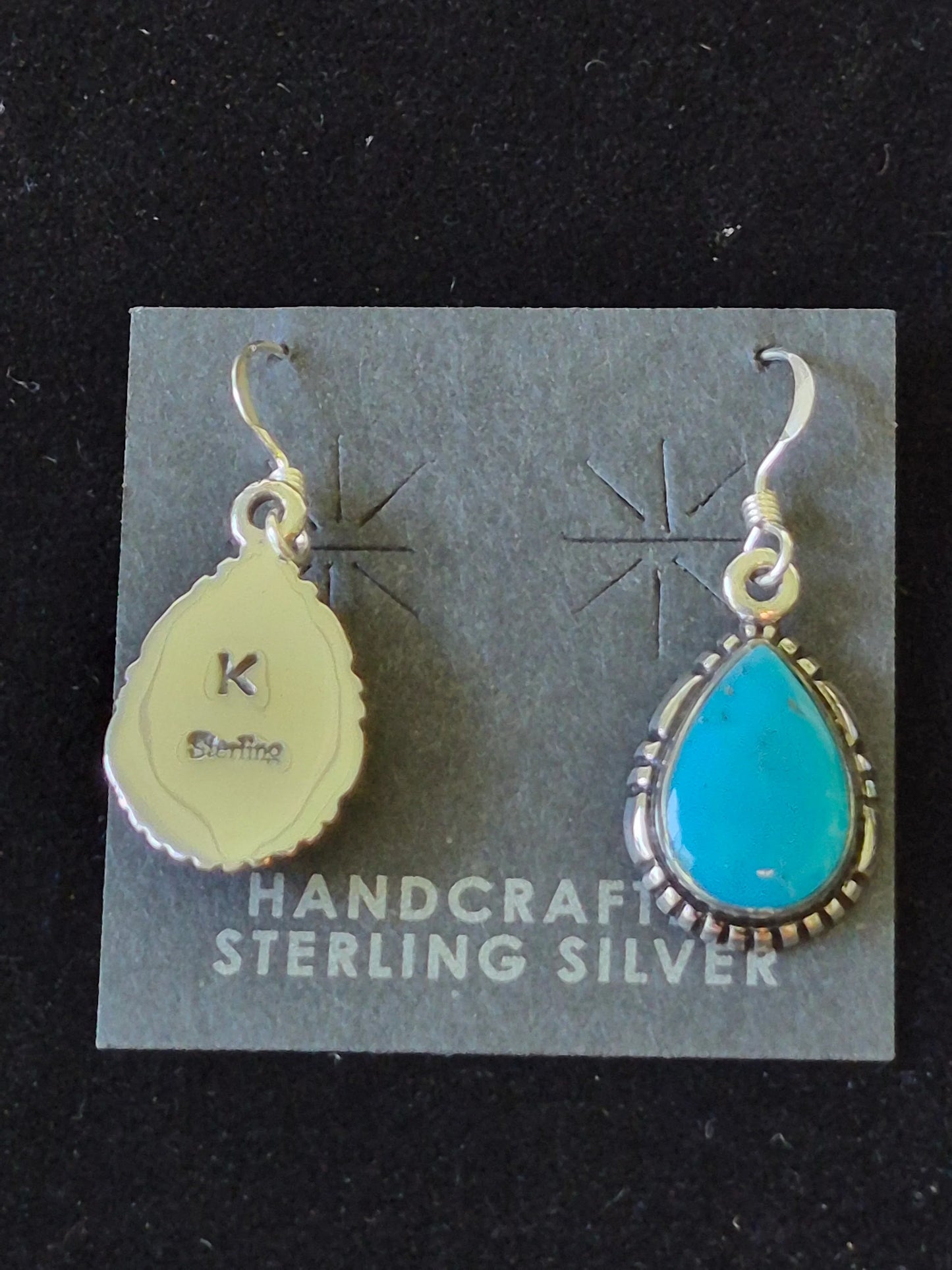 Sterling Silver &Turquoise Earrings