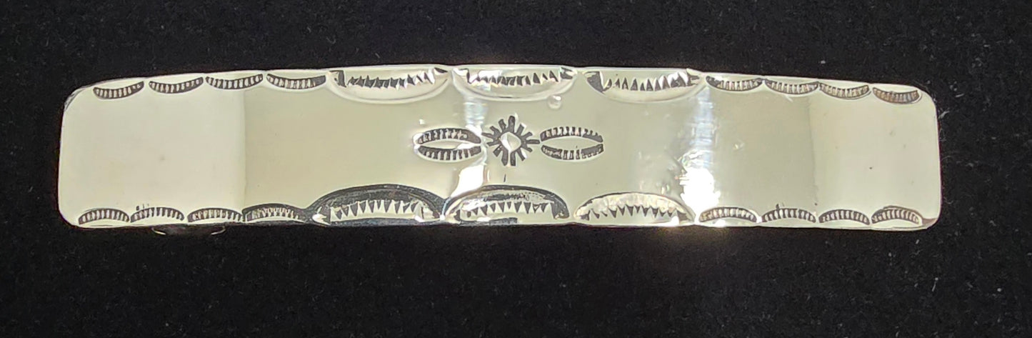 German Silver Barrette