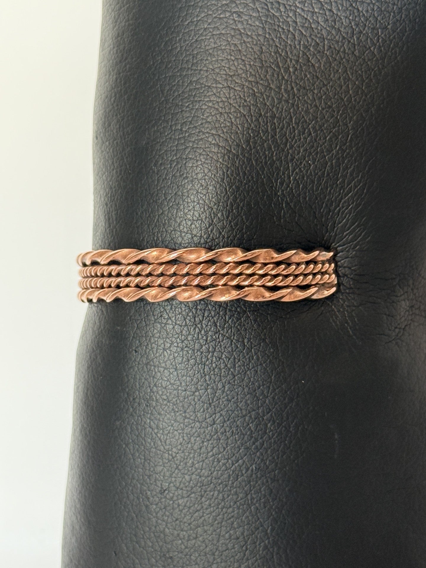 Twisted Copper Bracelet