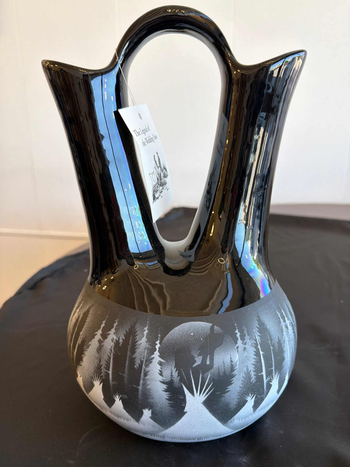 Wedding Vase - Black / Large