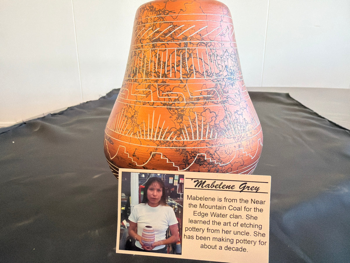 Horsehair Pottery - Copper