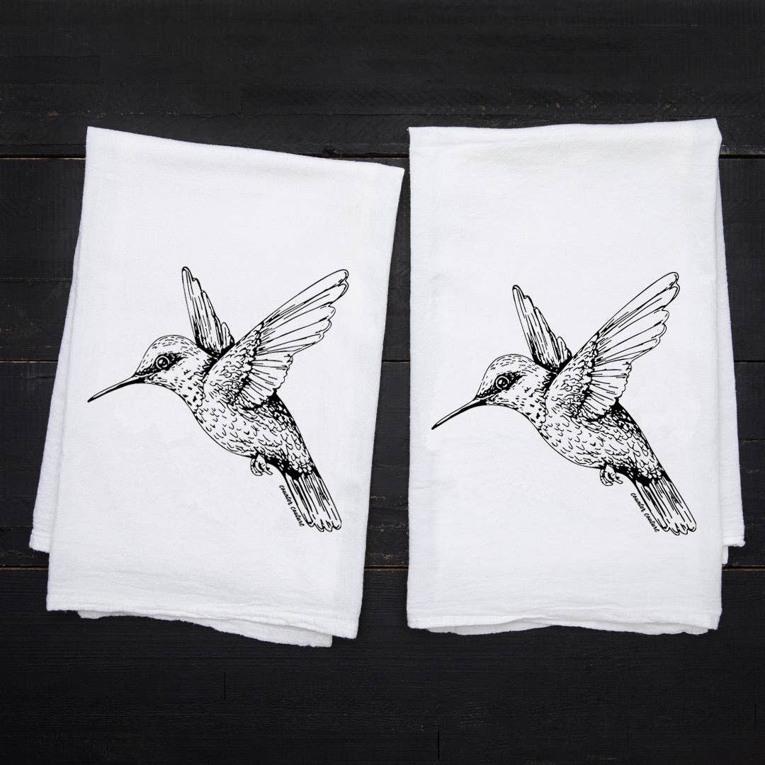 Hummingbird Tea Towel