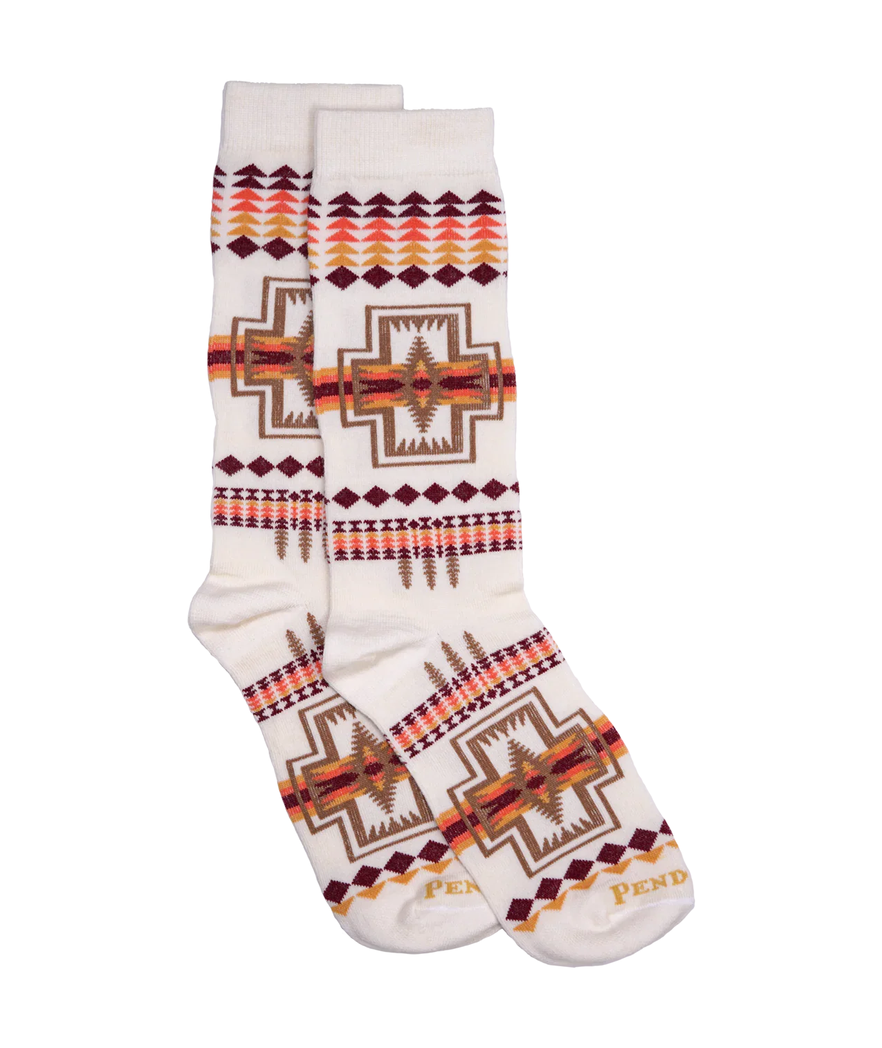 PENDLETON HARDING CREW: IVORY / LG