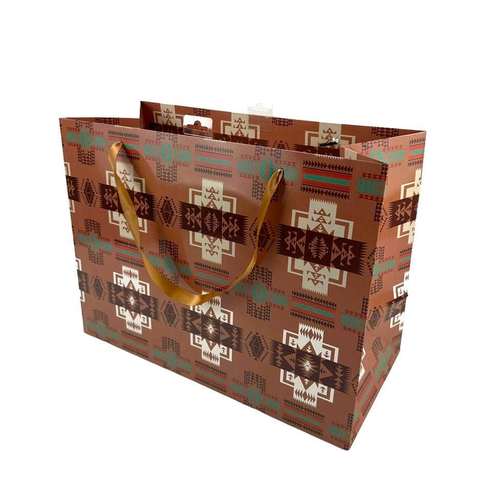 GBL-BRWN - Gift Bag Large Size: 35x11x30cm: L