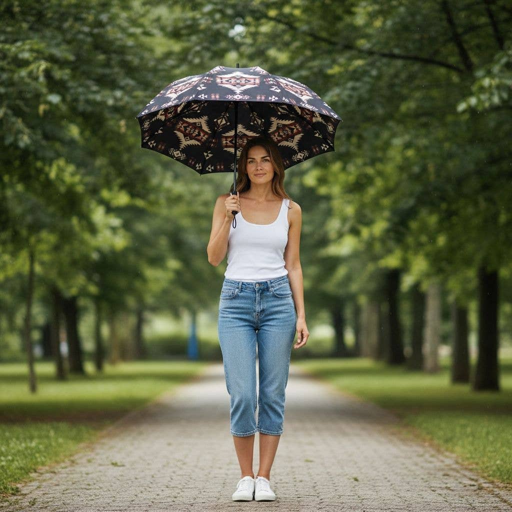 Umbrella-White River Black