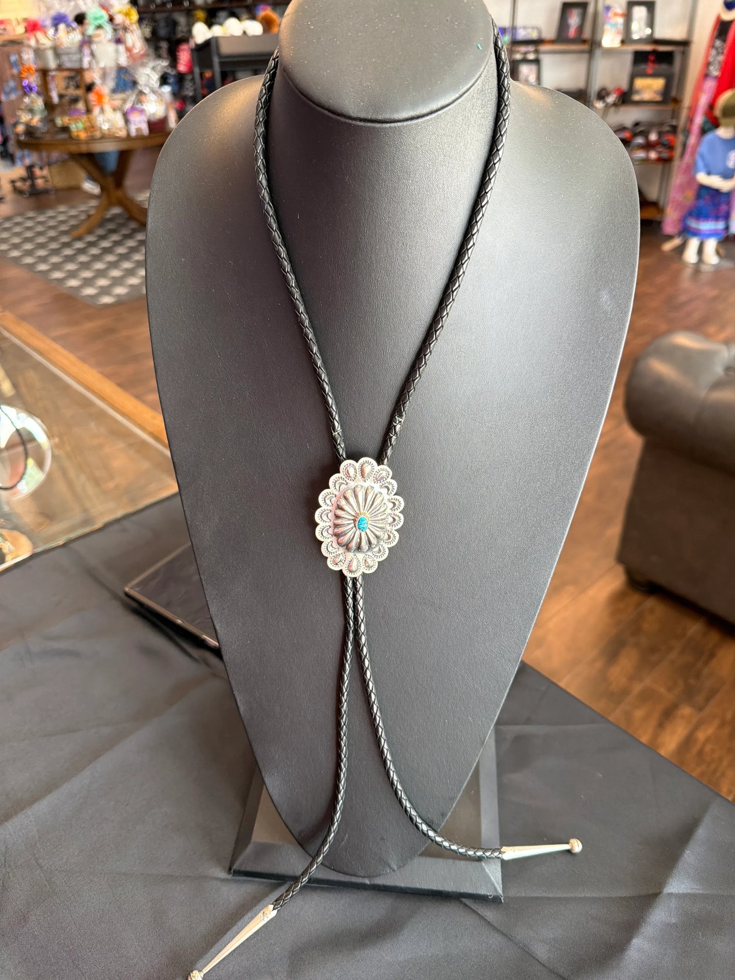Turquoise/Sterling Silver Bolo