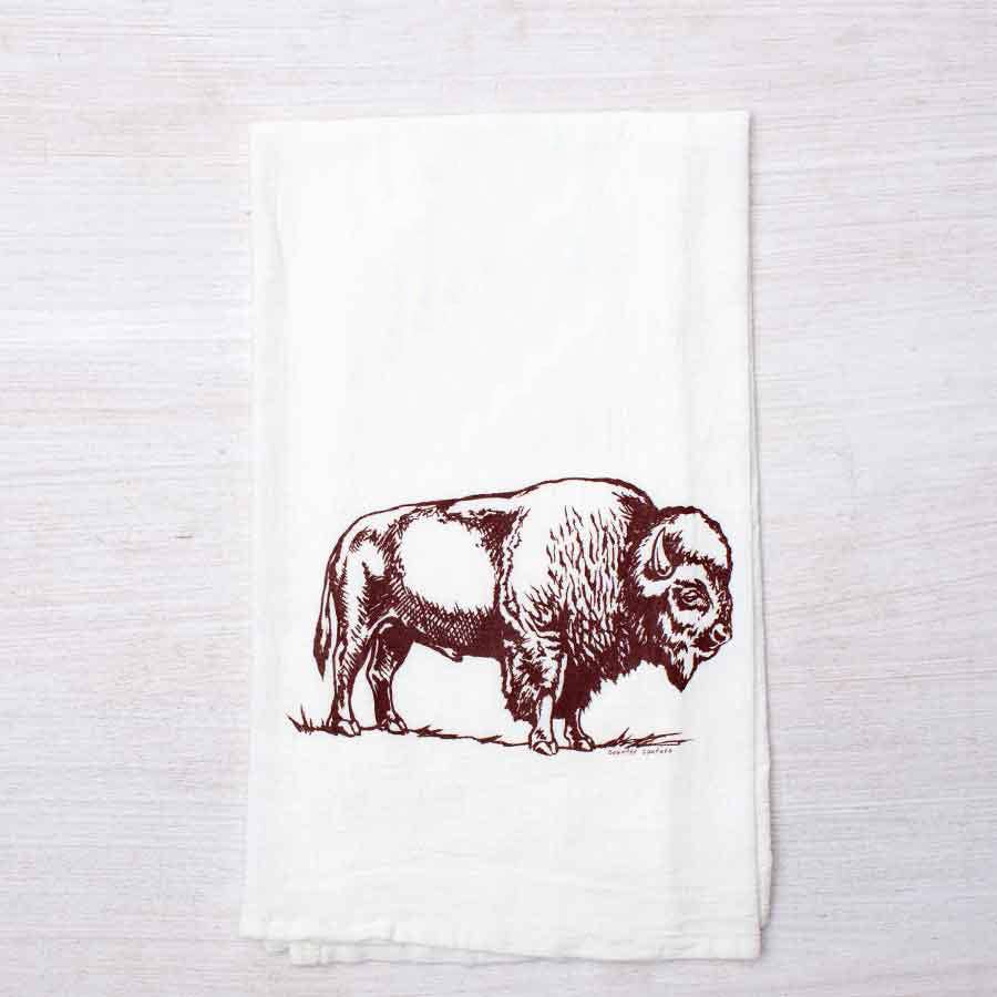 Bison Flour Sack Kitchen Towel