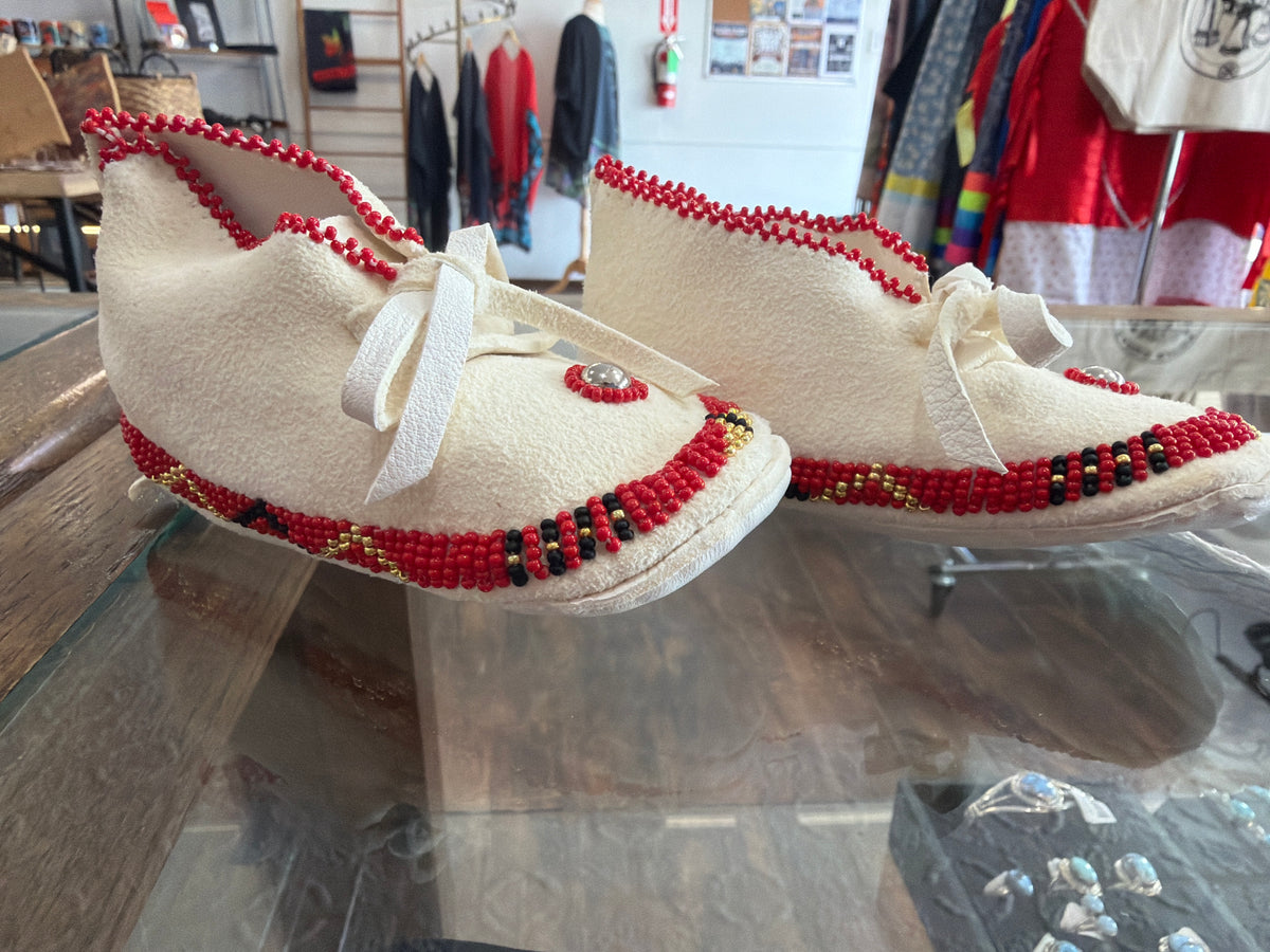 Beaded Baby Moccasins