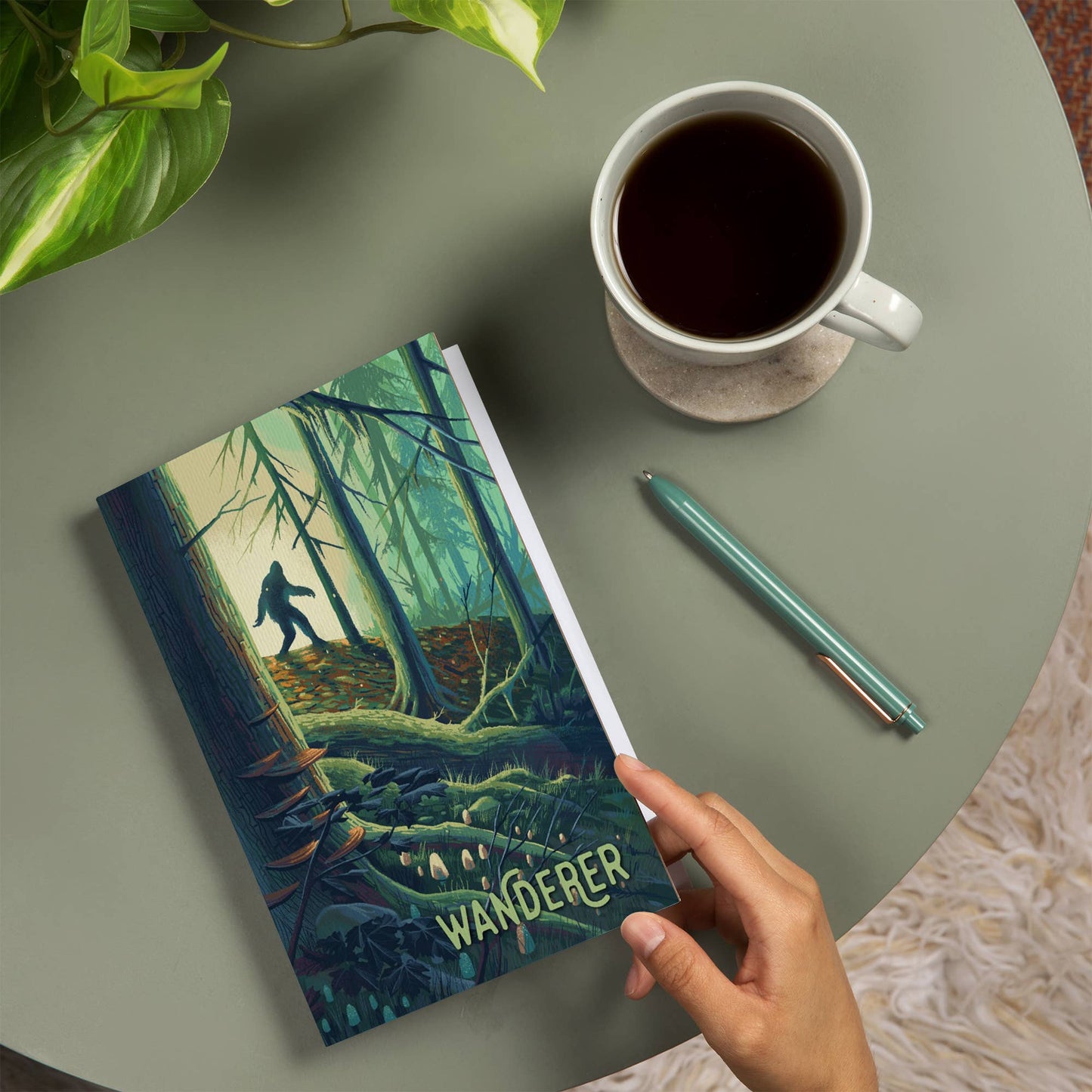 JOURNAL Wanderer, Bigfoot in Forest