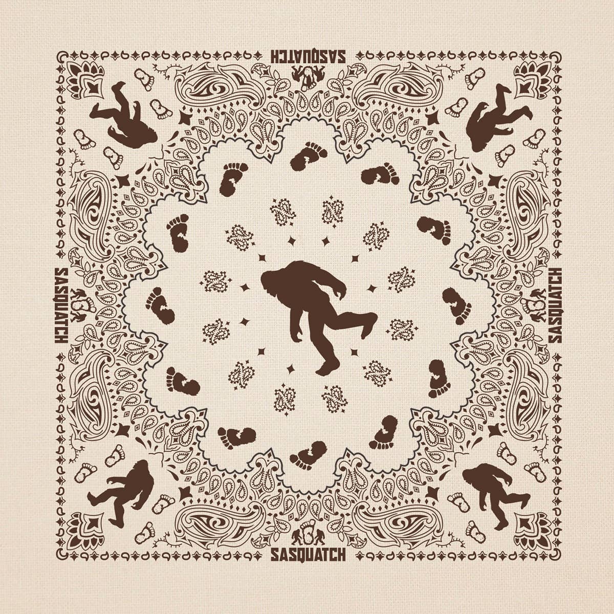 Bandana - 22" MADE IN USA - Big Foot