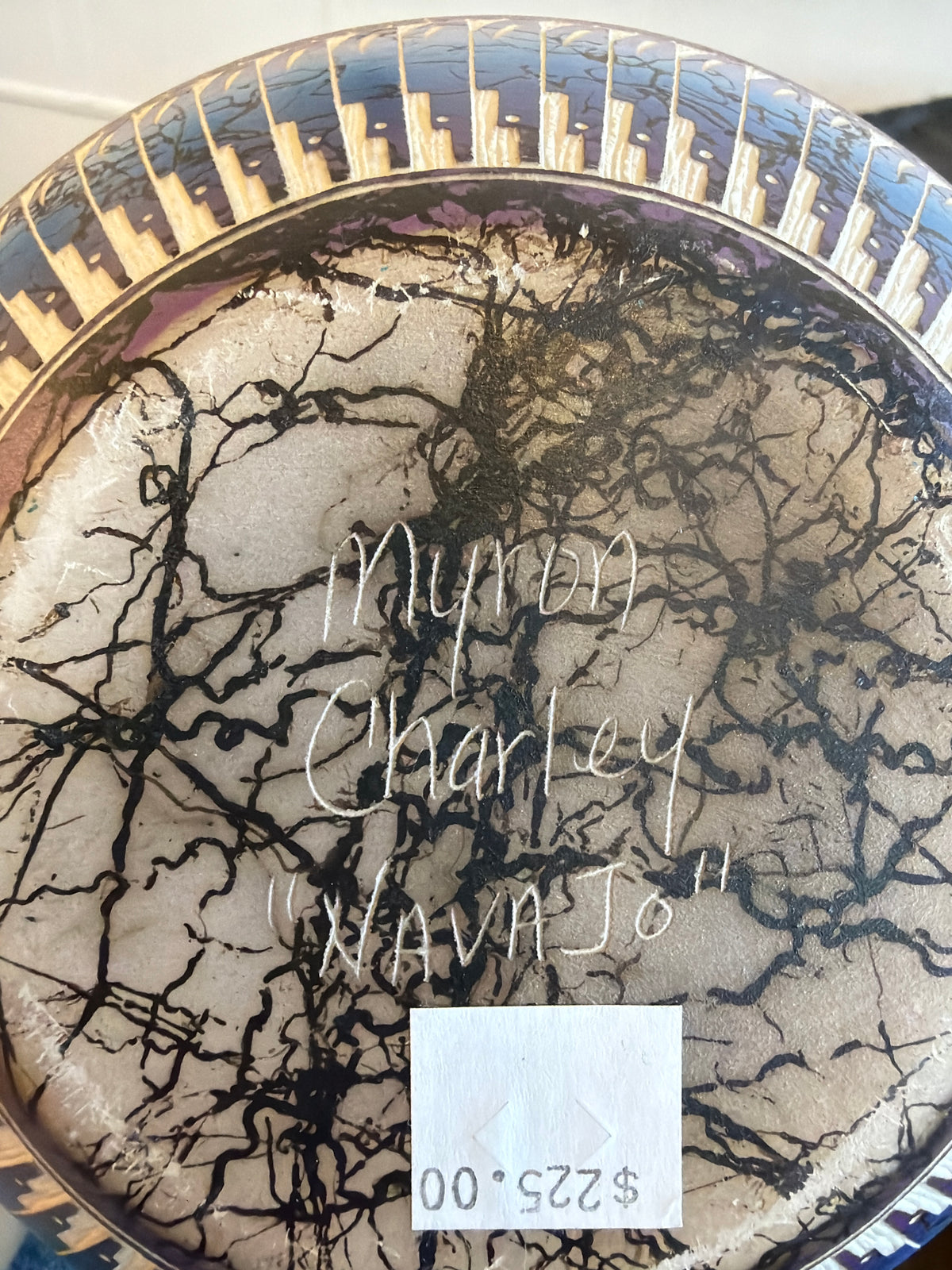 Horsehair Pottery - Myron C. (Navajo)