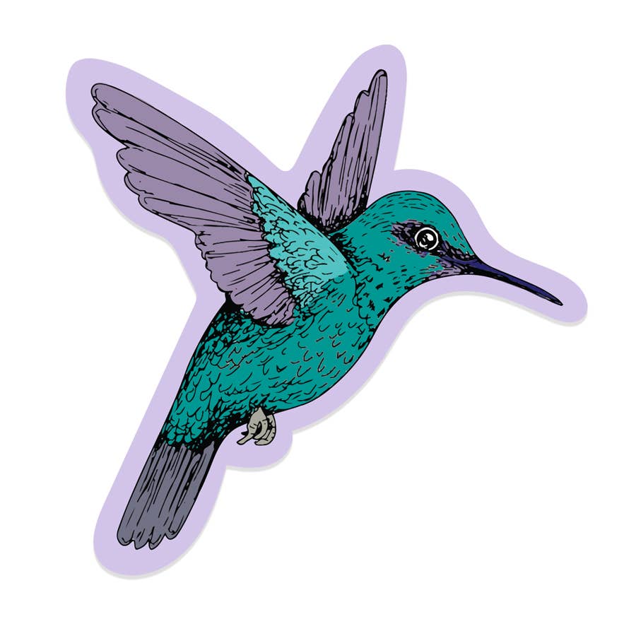 Hummingbird Sticker | Audubon | Decals | Gifts