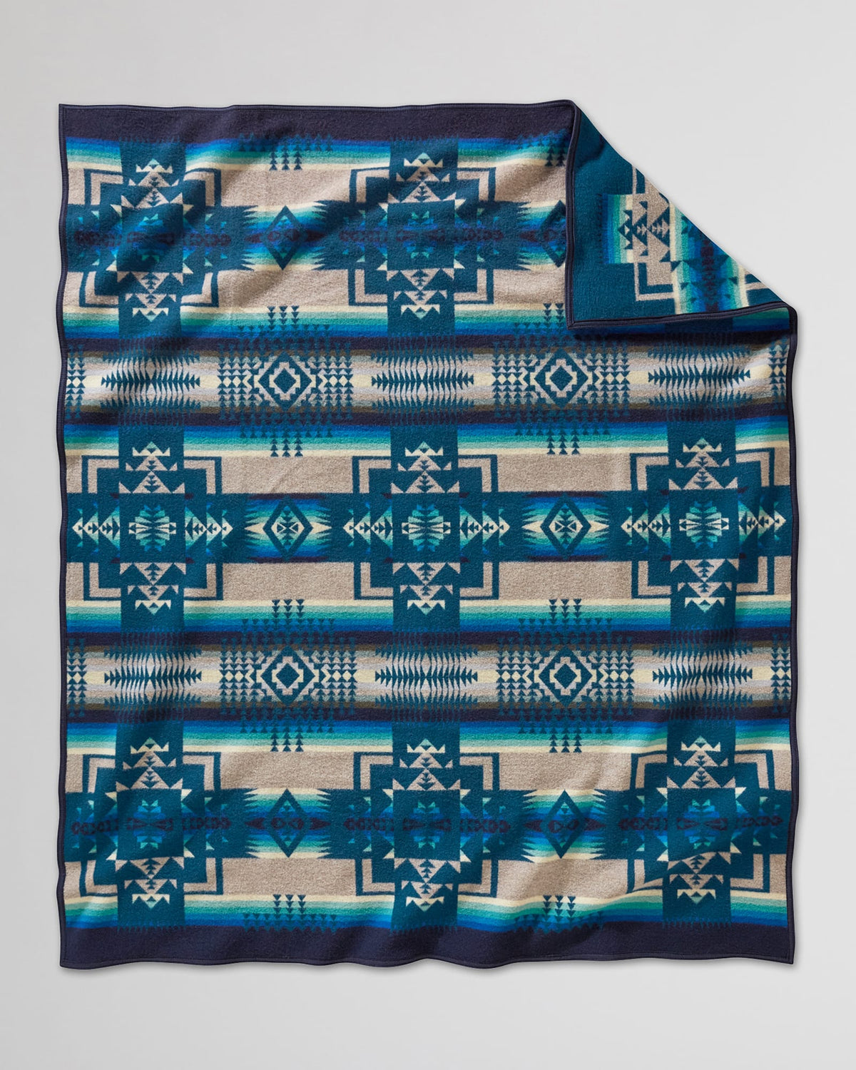 Pendleton Chief Joseph Jacquard Robe Aegean