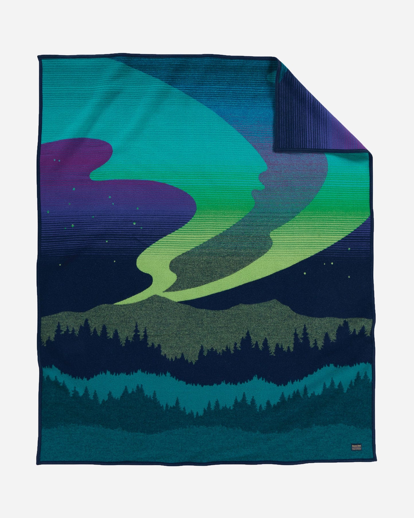 JACQUARD NAPPED ROBE - "Norther Lights"