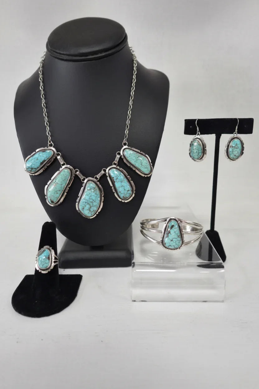 Turquoise Statement Set (4pcs.)