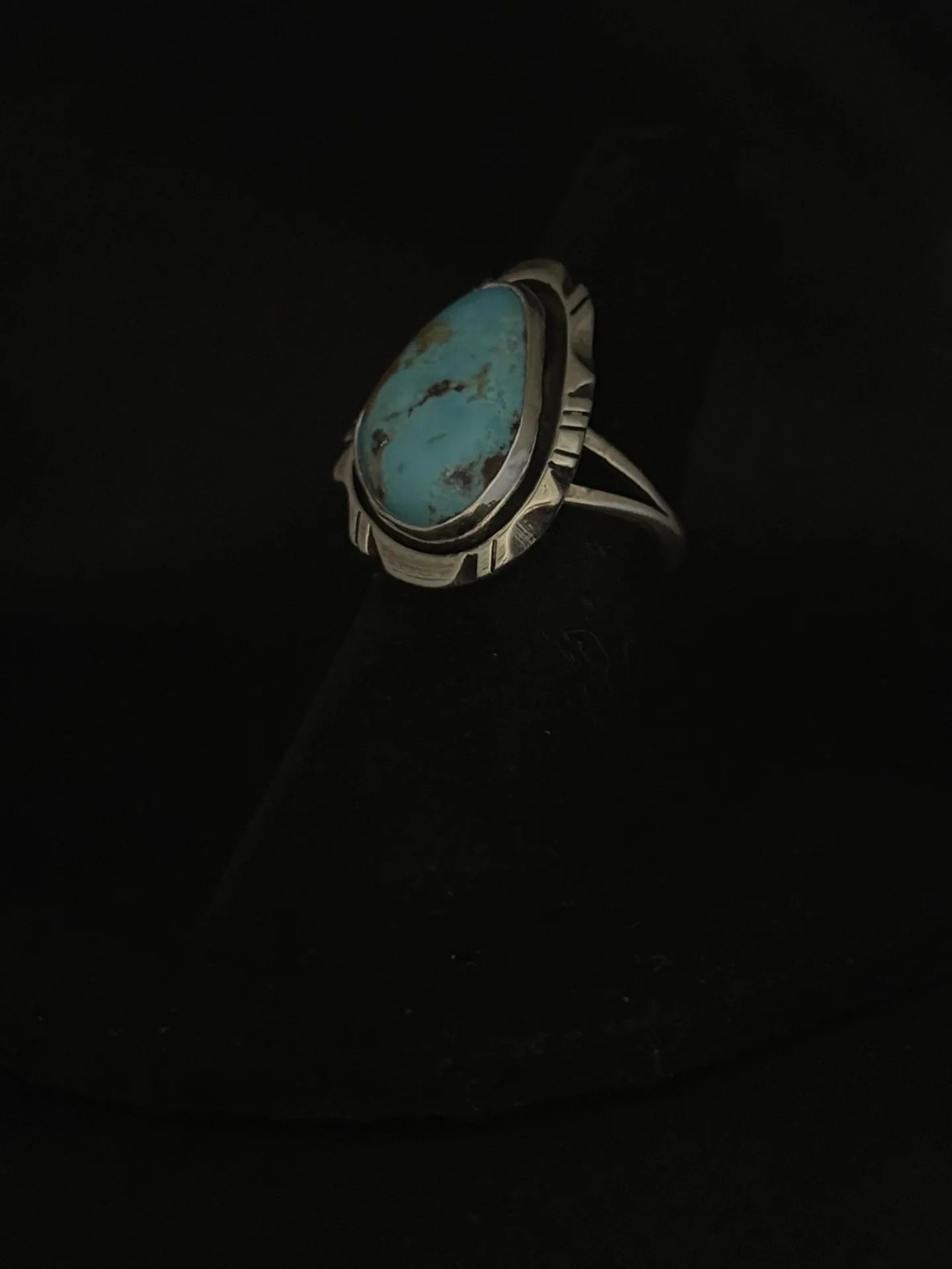 Turquoise/Sterling Silver Ring (Size 6)