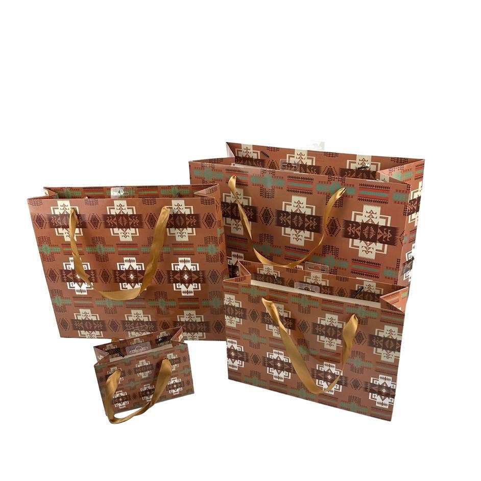 GBL-BRWN - Gift Bag Large Size: 35x11x30cm: L