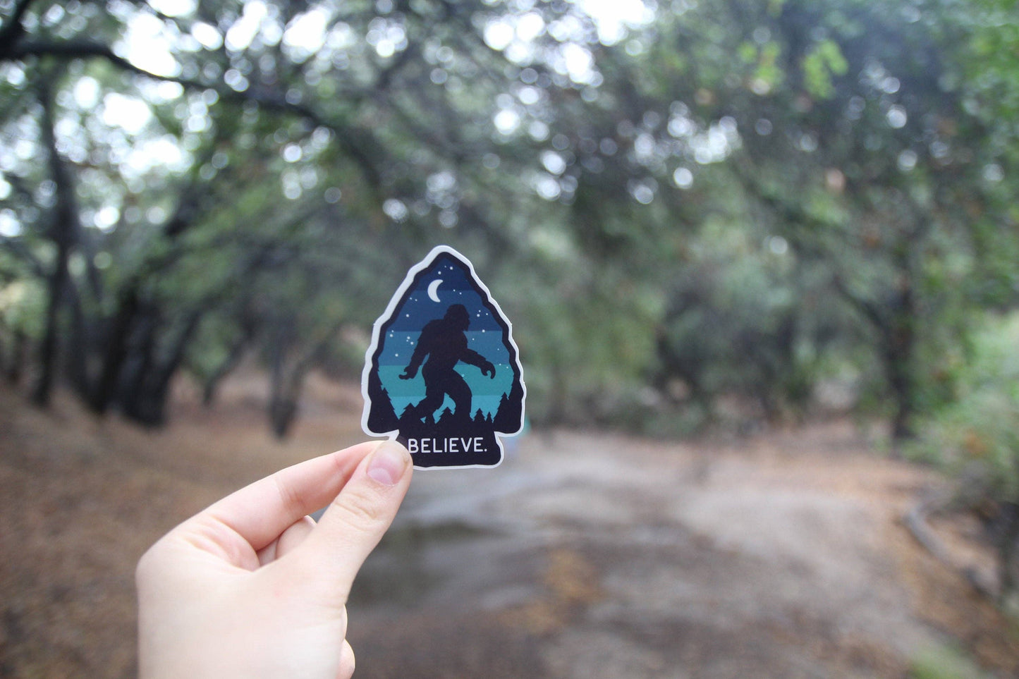 Bigfoot Believe - Vinyl Sticker