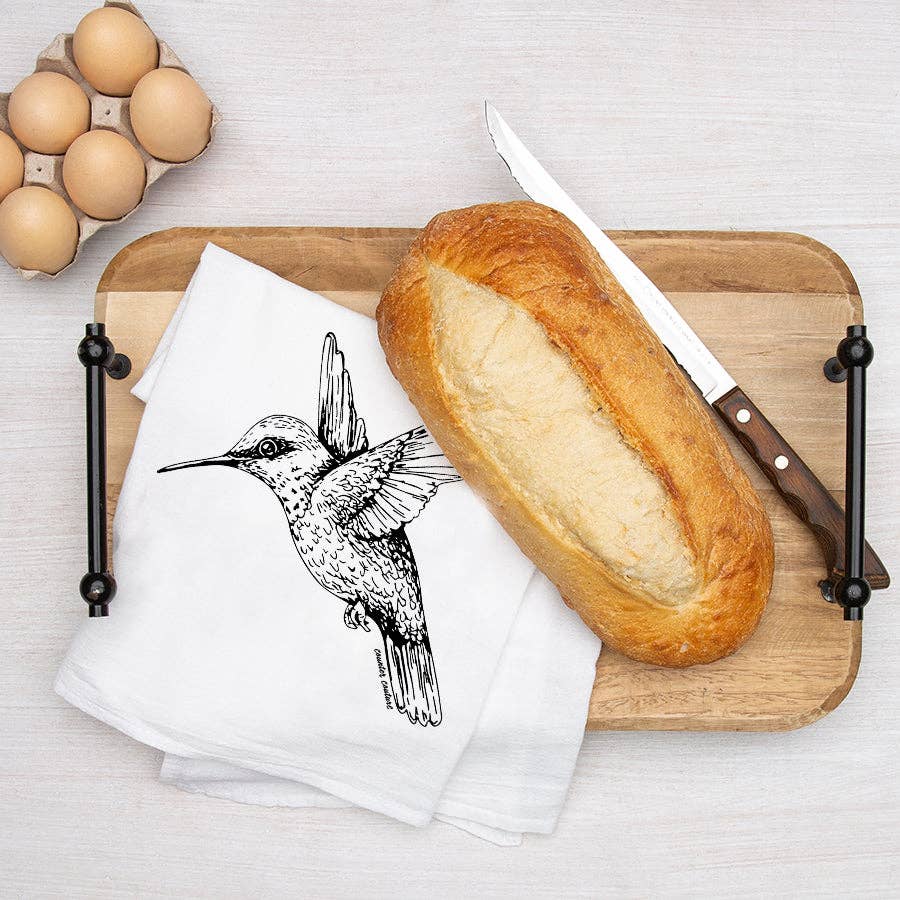 Hummingbird Tea Towel