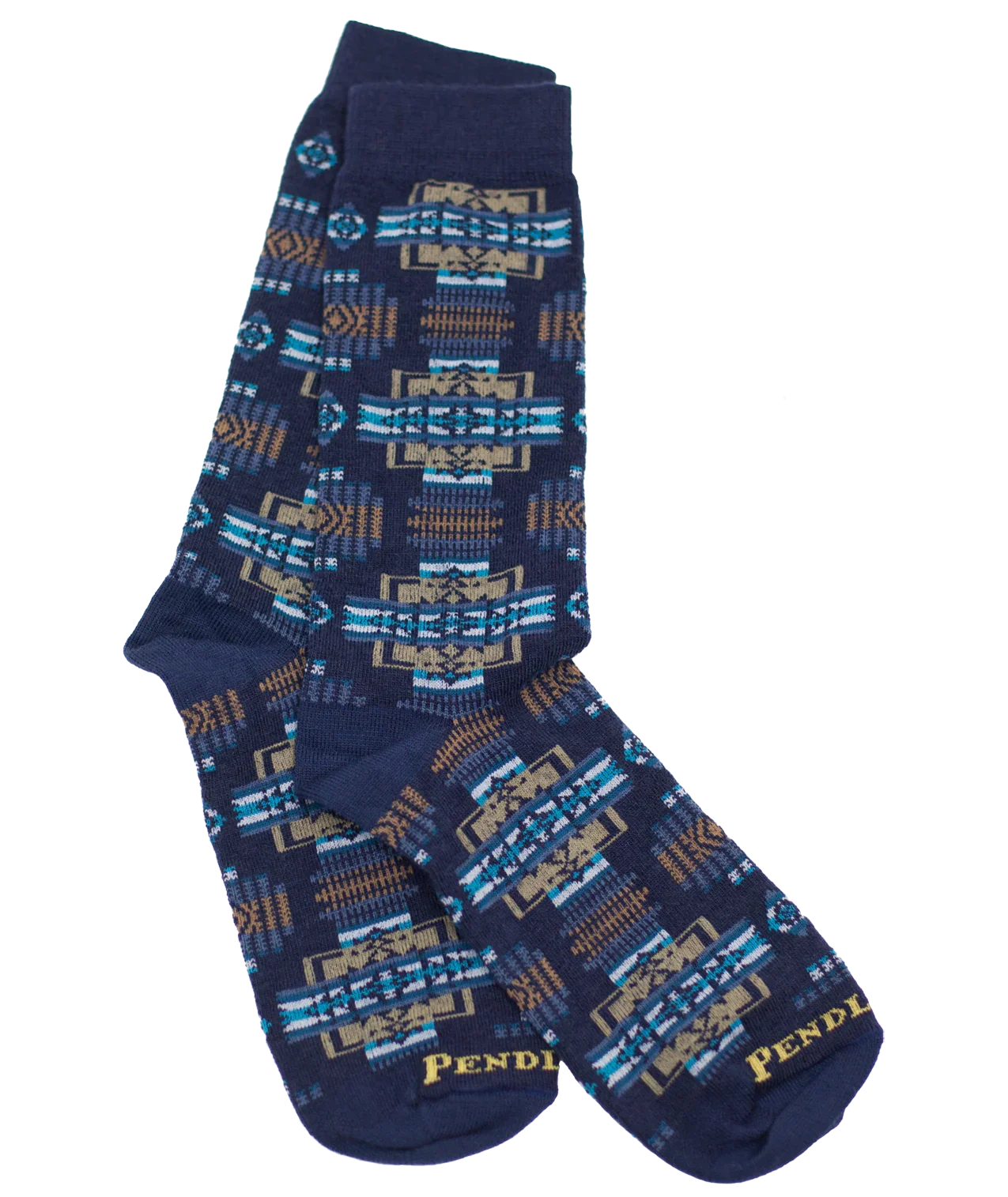 PENDLETON CHIEF JOSEPH CREW: BLUE/INDIGO / MD