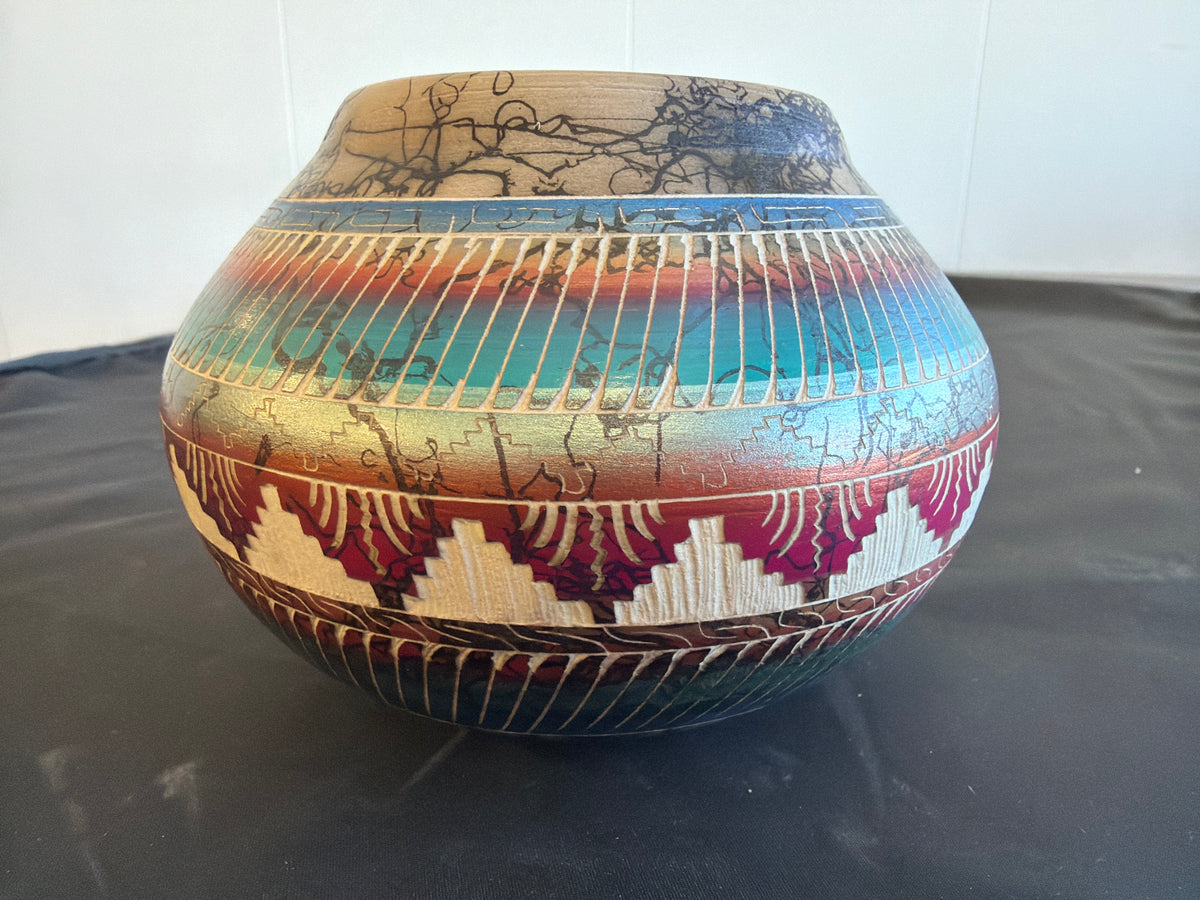 Horsehair Pottery