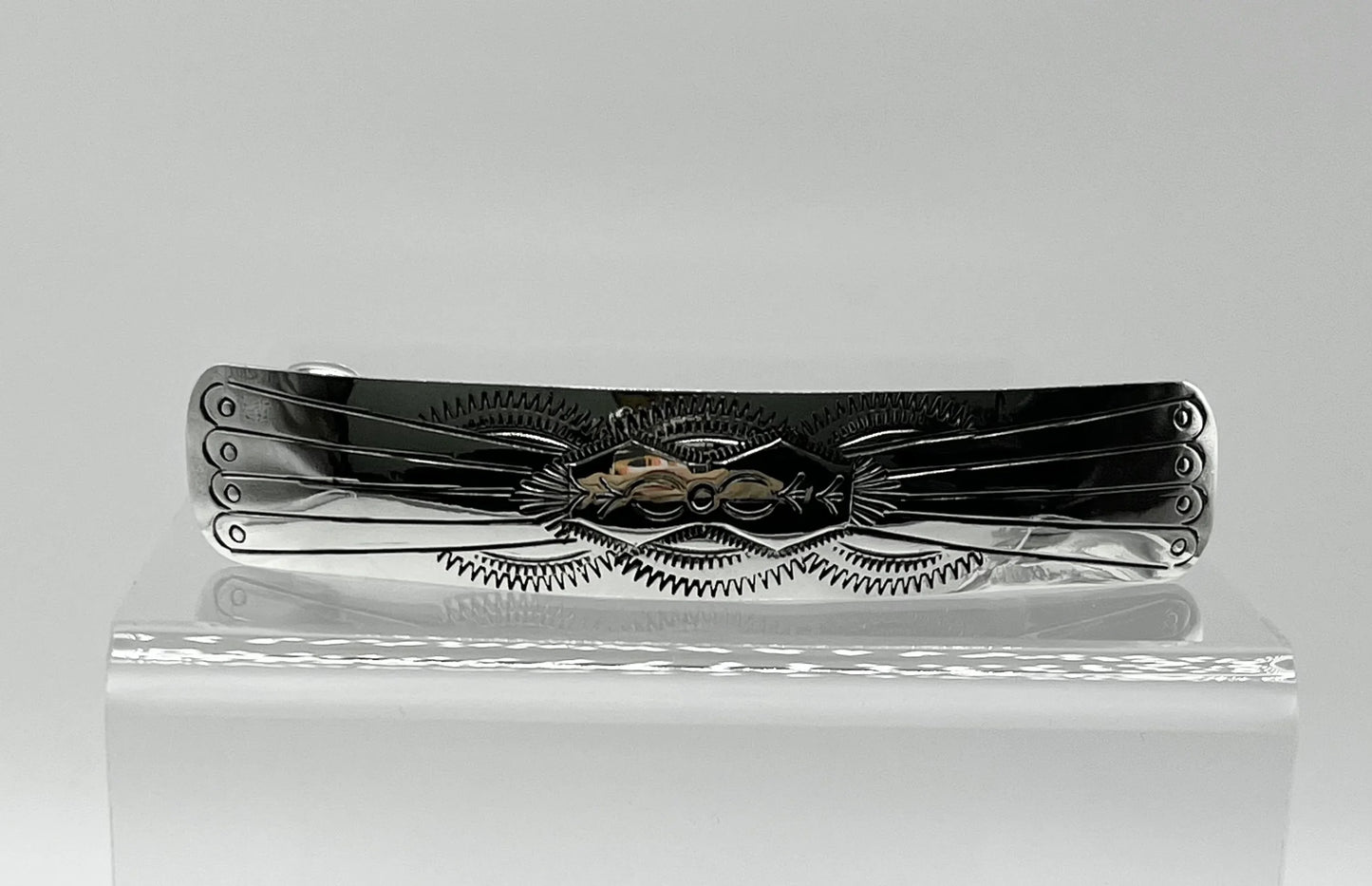 Large Sterling Silver Barrette
