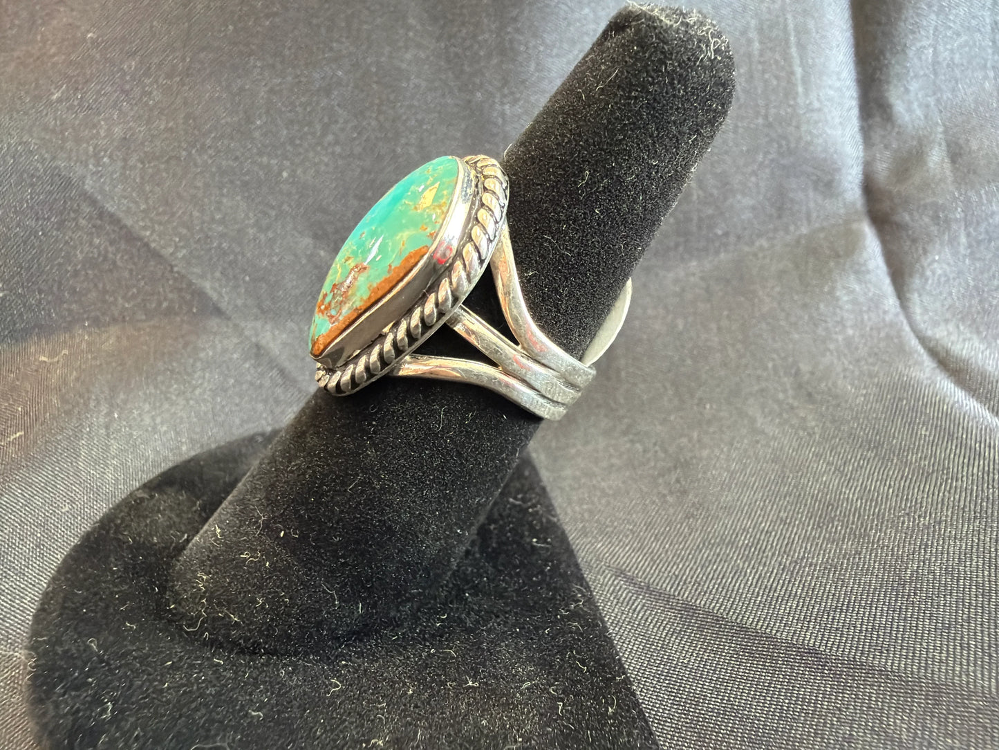 Turquoise/Sterling Silver Ring (Size 7)