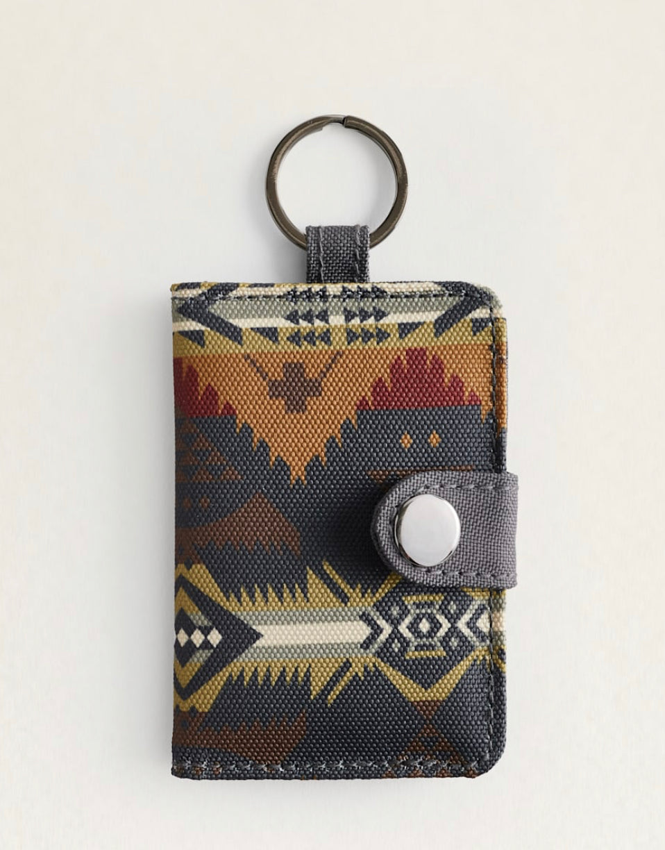 Pendleton Key Ring Wallet Nehalem Grey