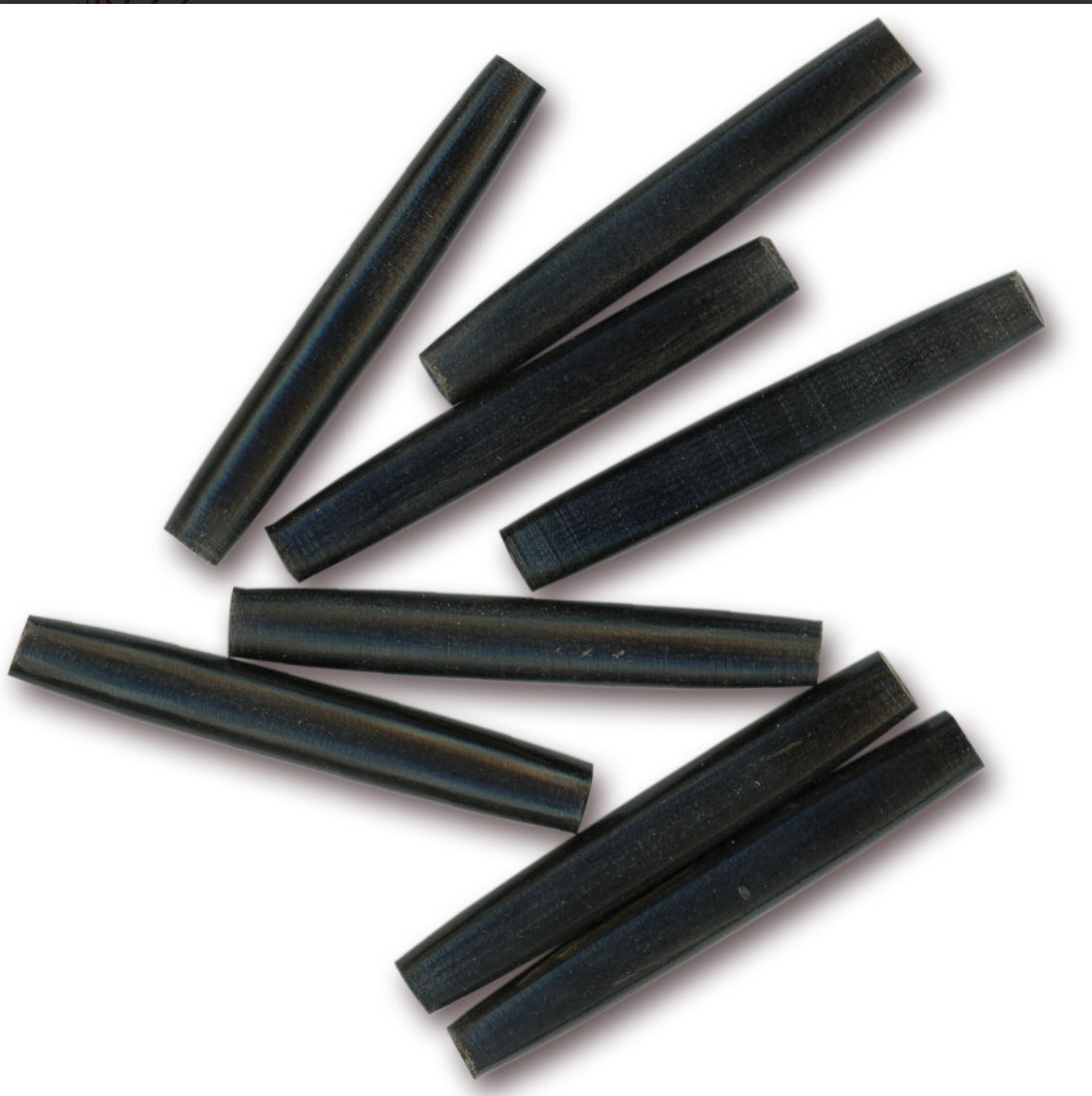 2” Buffalo Horn Hairpipe Black