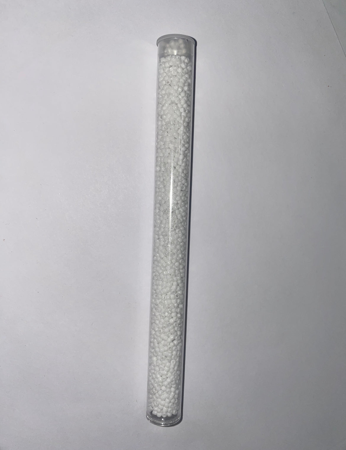 11 seed beads #402 Chalk White