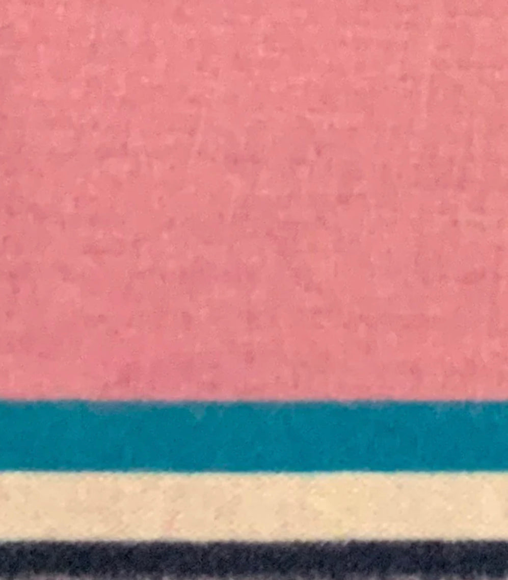 3 Band Broadcloth Pink