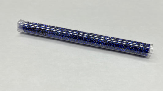 11 Seed Beads #20 Silver Lined Royal Blue