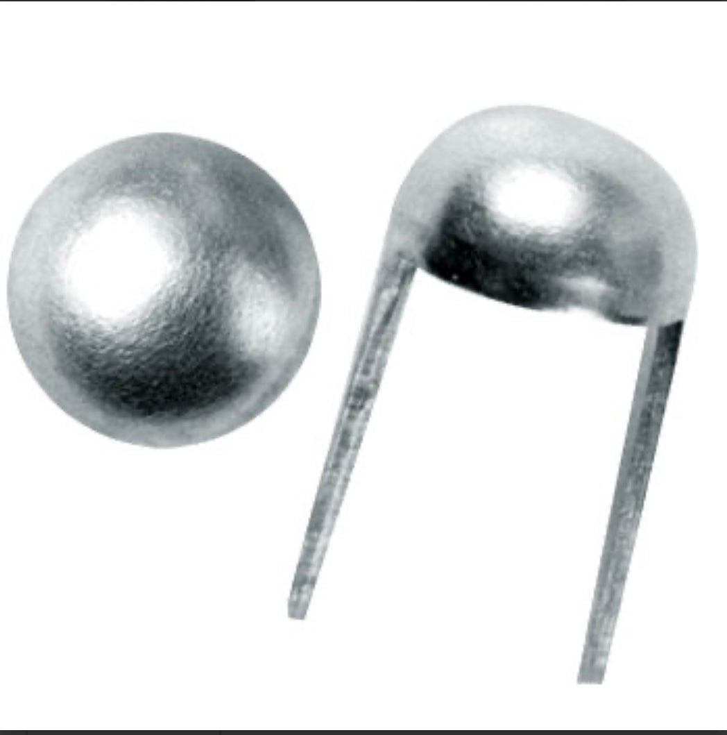Metal Spots 5/16” Nickel (dozen)