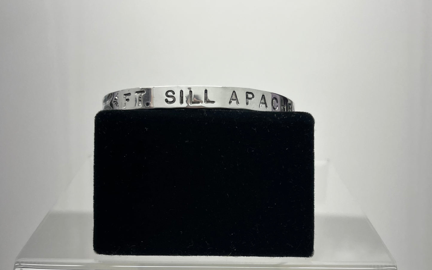 Plains Silver Tribal Name Bracelet