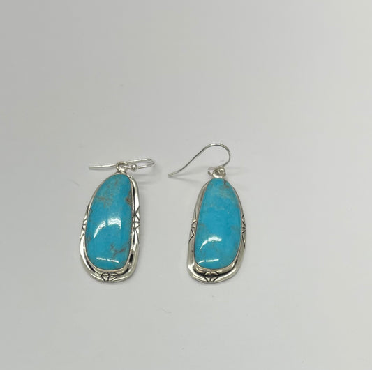 Turquoise and Sterling Earrings
