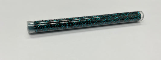 11 Seed Beads #17B Silver lined Teal