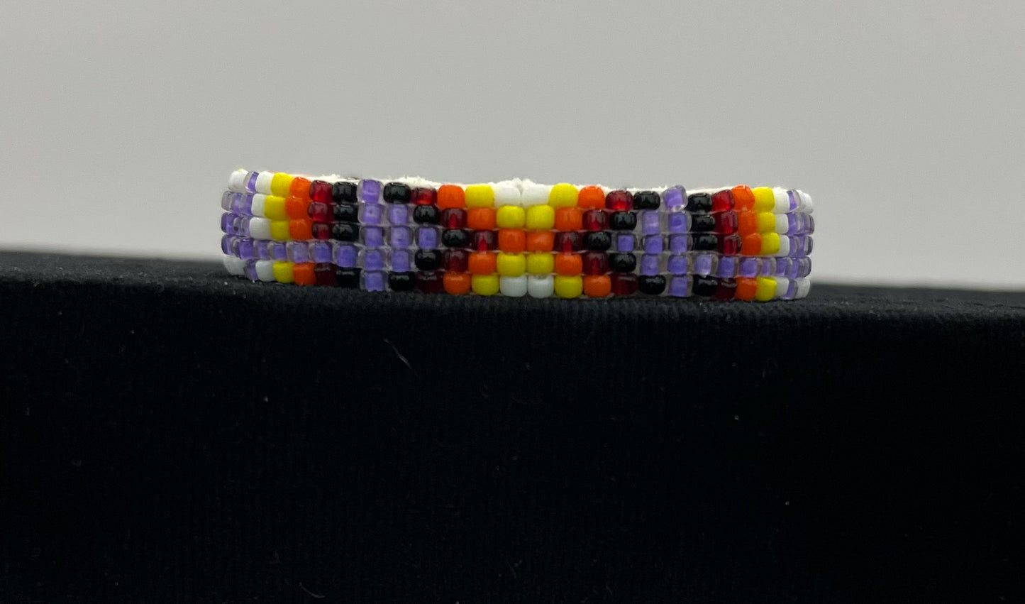 Beaded Baby Bracelet Lavender
