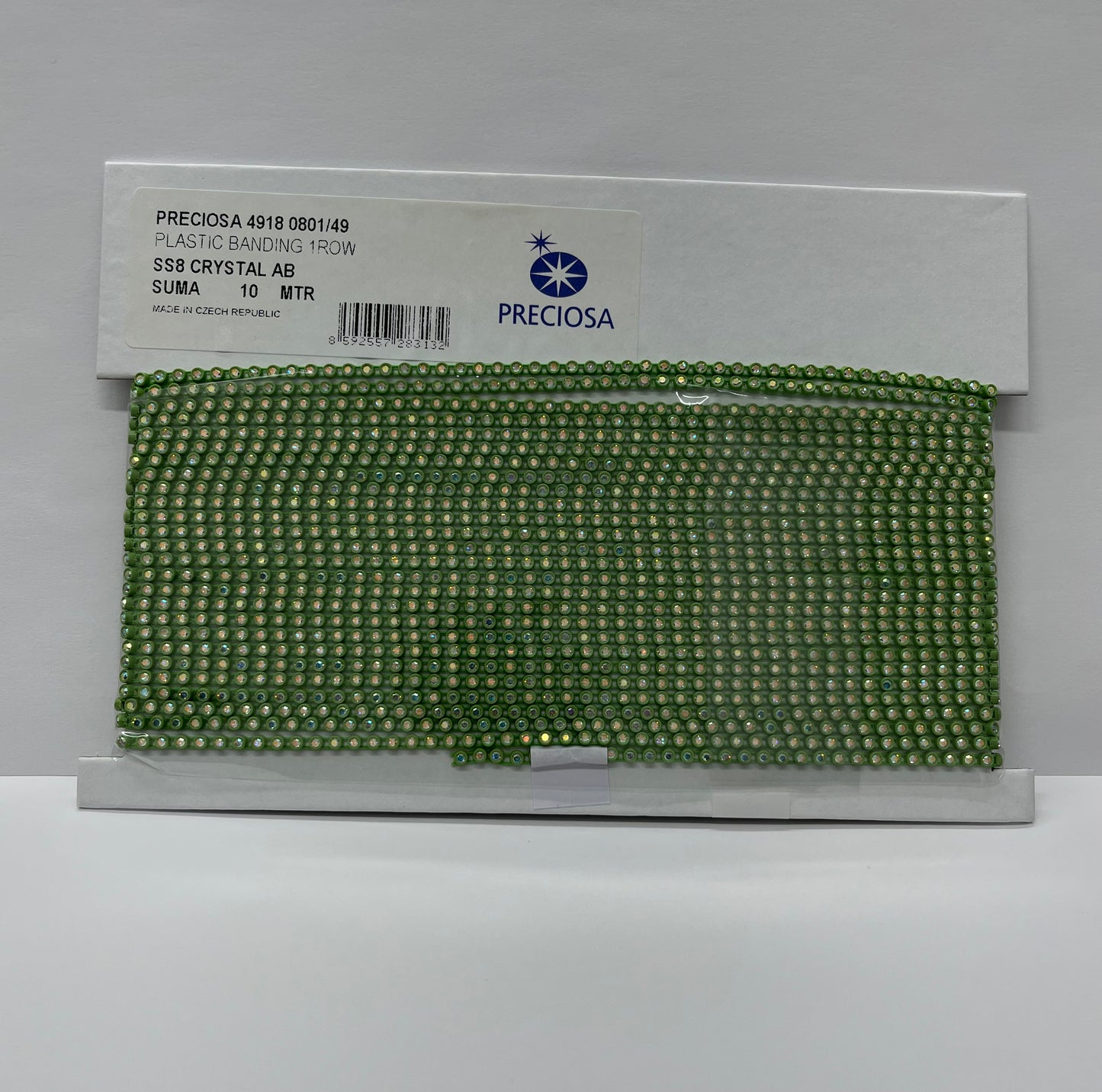 Plastic Rhinestone Banding by the yard size SS8
