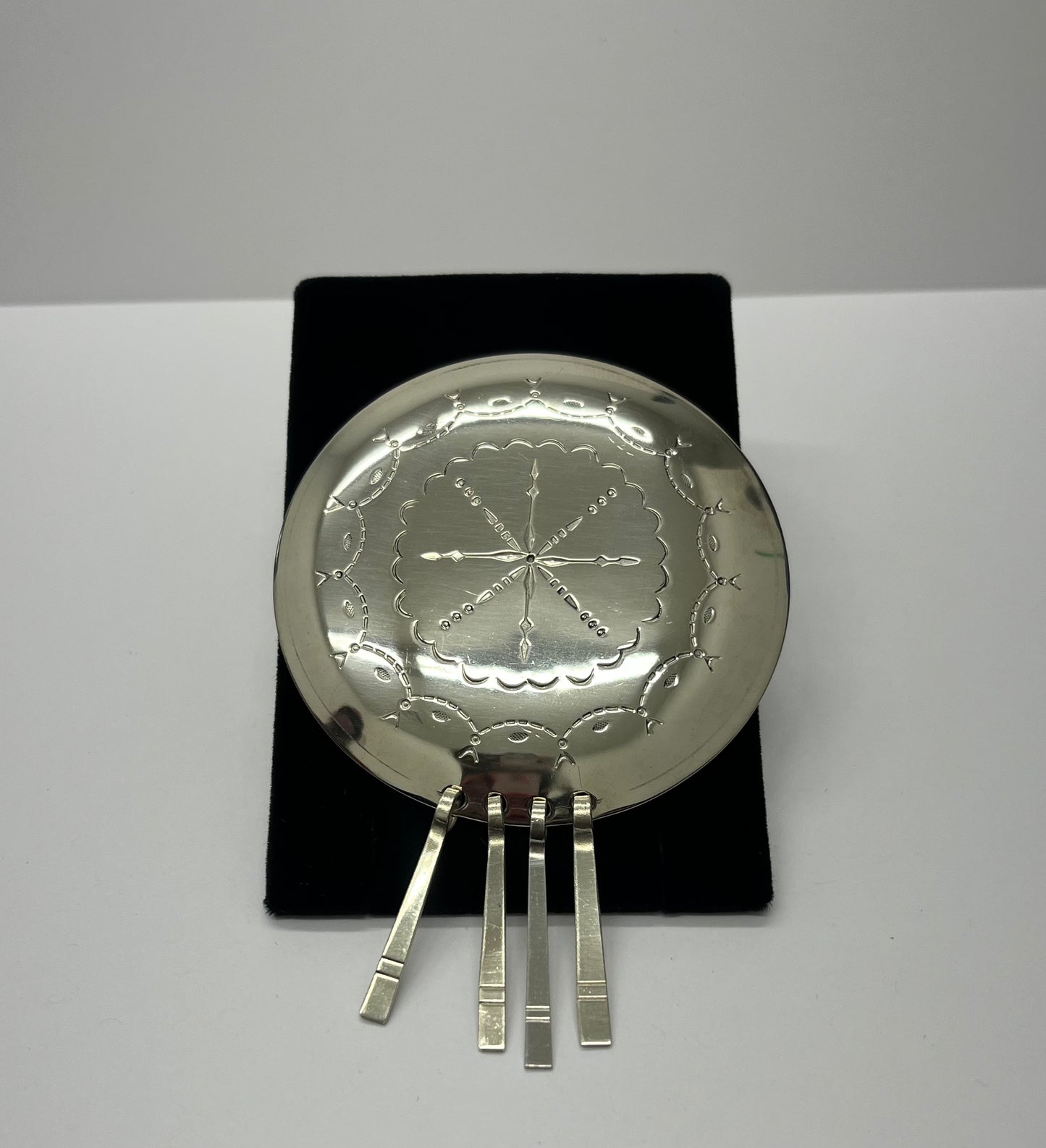 2.5 Diameter; German Silver Blanket Pin