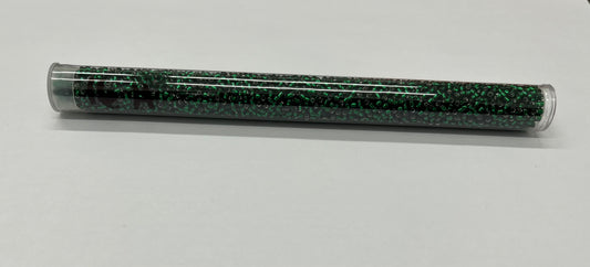 11 Seed Beads #16A Silver Lined Dark Green